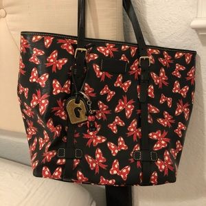 Dooney and Bourke Disney Minnie Bow Purse Tote